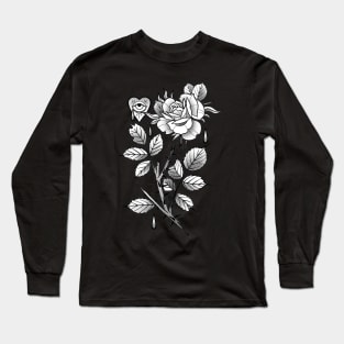 Sad Rose Long Sleeve T-Shirt